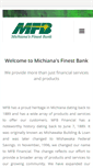 Mobile Screenshot of mfbbankonline.com